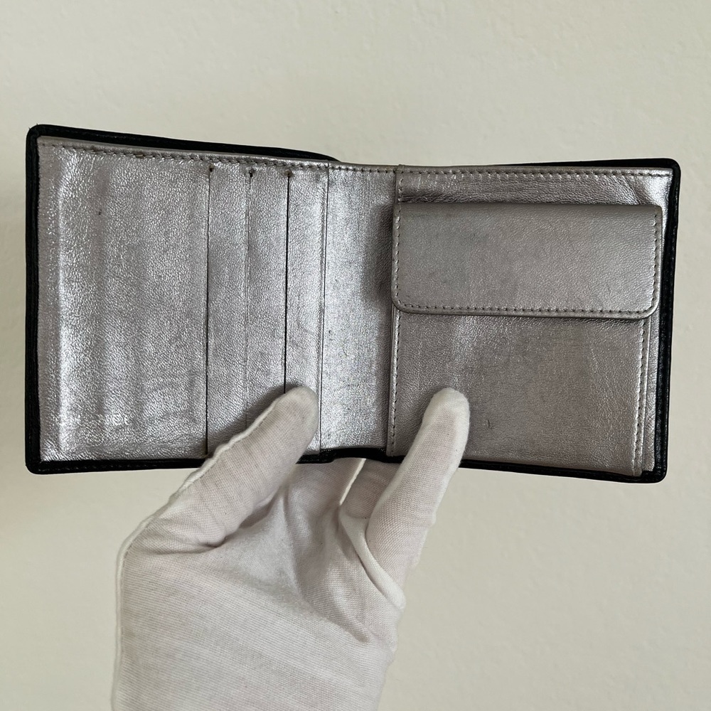 Chanel Mademoiselle black lamb skin quilted wallet - Picture 13 of 15